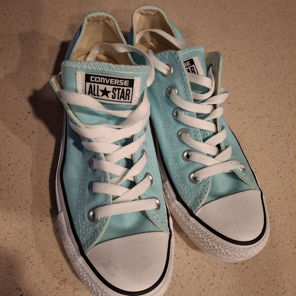 Converse All Star Turquoise Sneakers W8